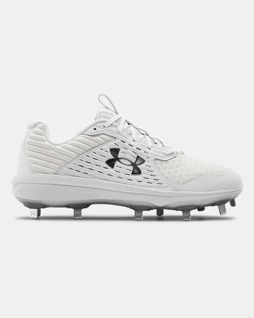 Under Armour UA Spine Clutch Fit Men Metal Baseball Cleats Blue/Gray1250042-024 